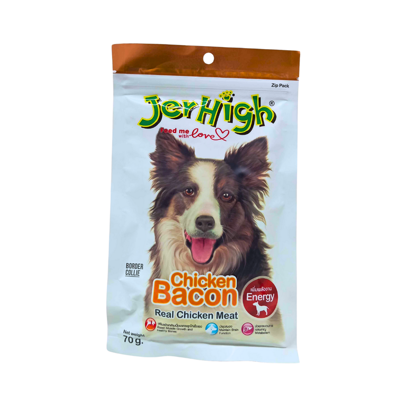 Jerhigh Bacon Real Chicken Meat 70g