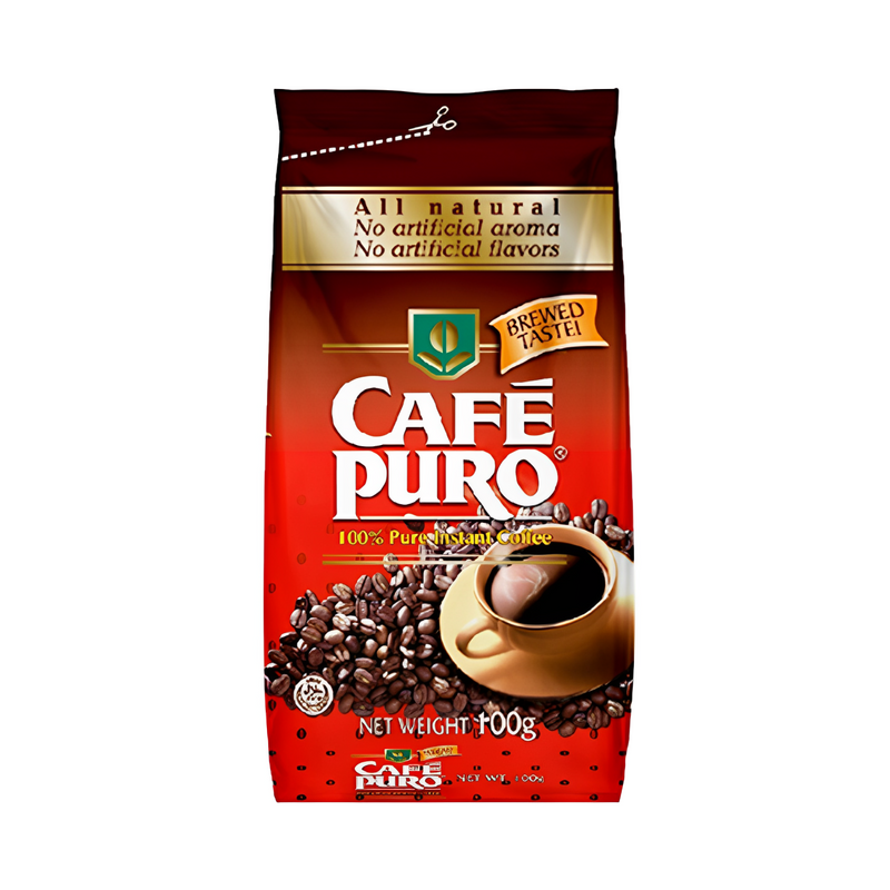 Cafe Puro Pure Instant Coffee Pouch 100g