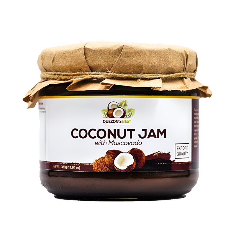 Quezon's Best Organic Coconut Jam Muscovado 330g