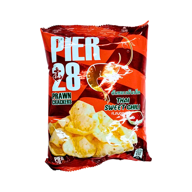 Pier 28 Prawn Crackers Thai Sweet Chili 25g