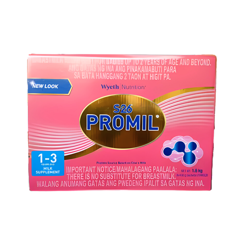 S-26 Promil Three Milk Supplement 1-3yrs Old 1.8kg