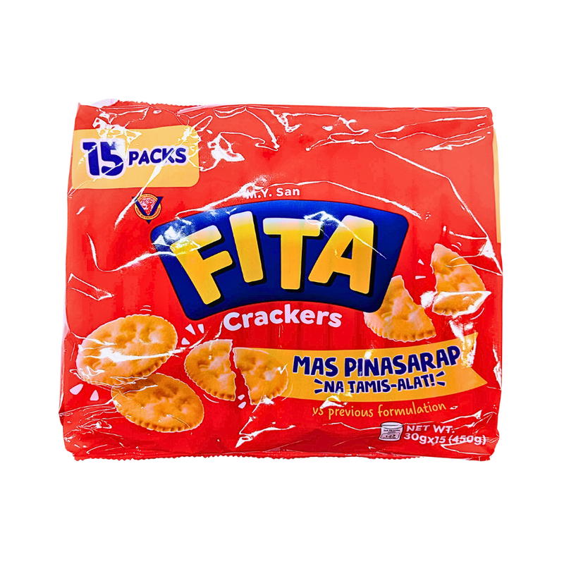 M.Y. San Fita Crackers Singles 30g x 15's