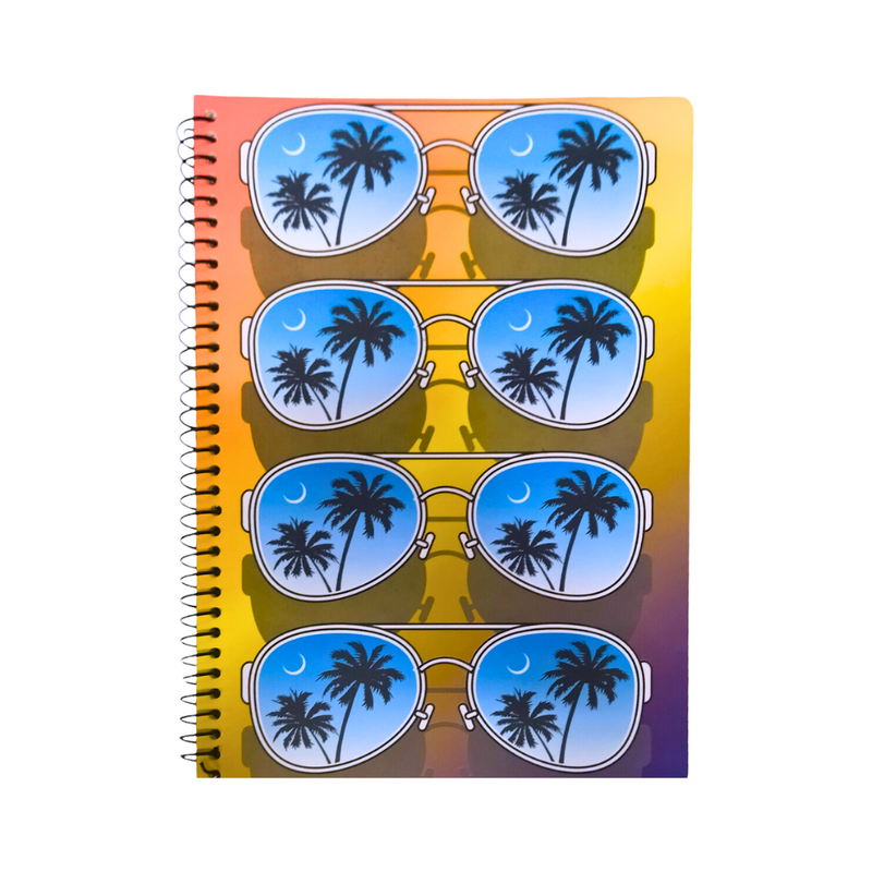 Spring Leaf Spiral Notebook 685 Pop Art 80Lvs