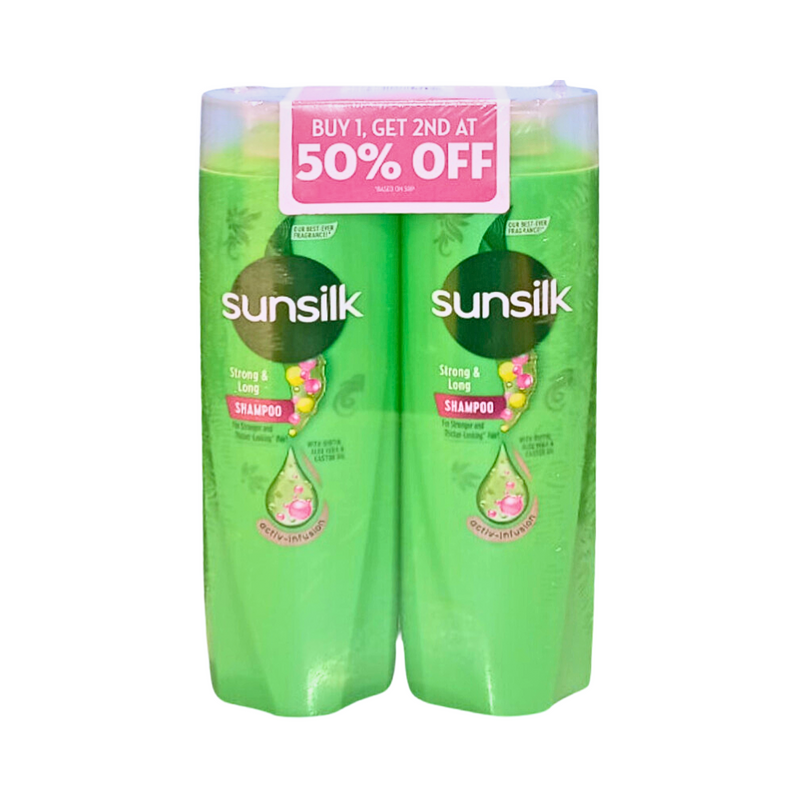 Sunsilk Strong And Long Shampoo 180ml x 2's