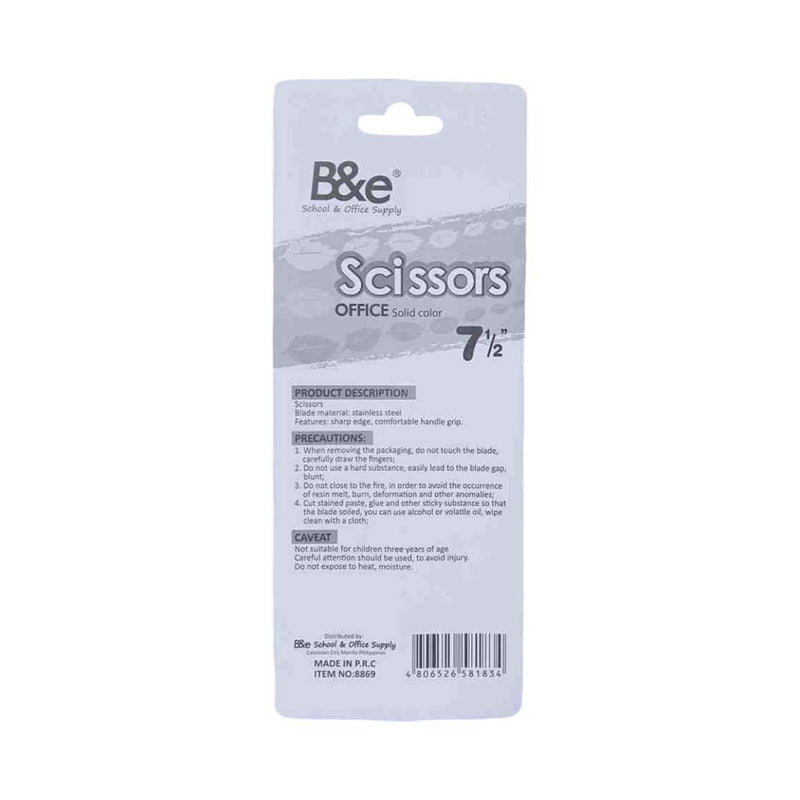 B&e Scissors 7 1/2''