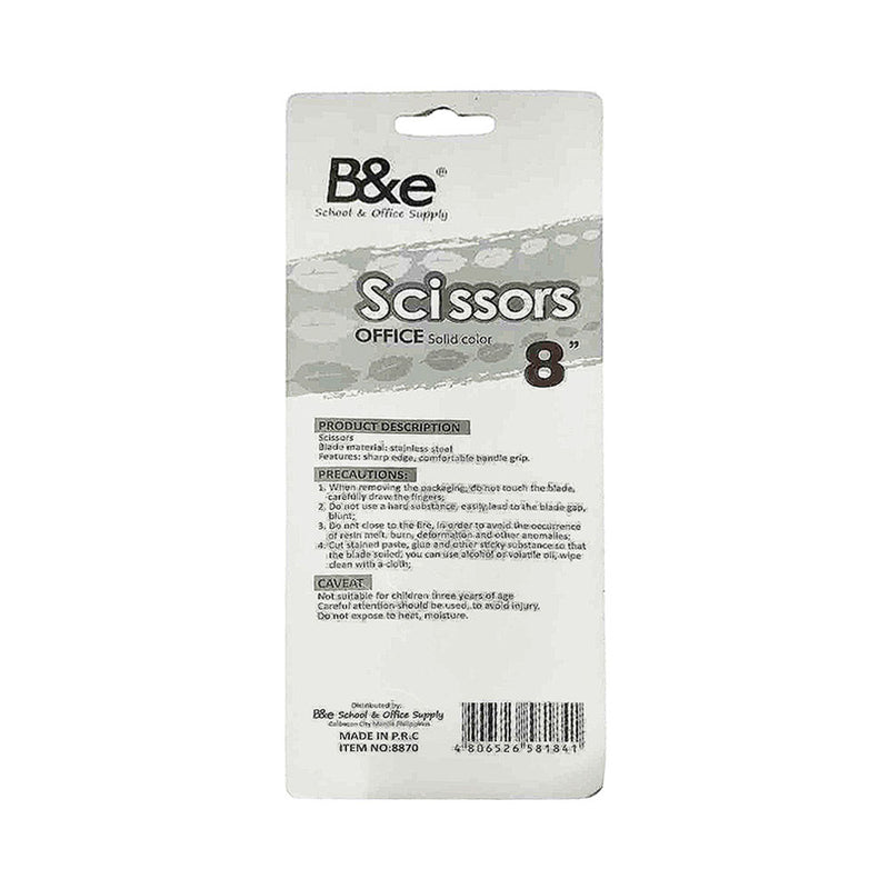 B&e Scissors 8''