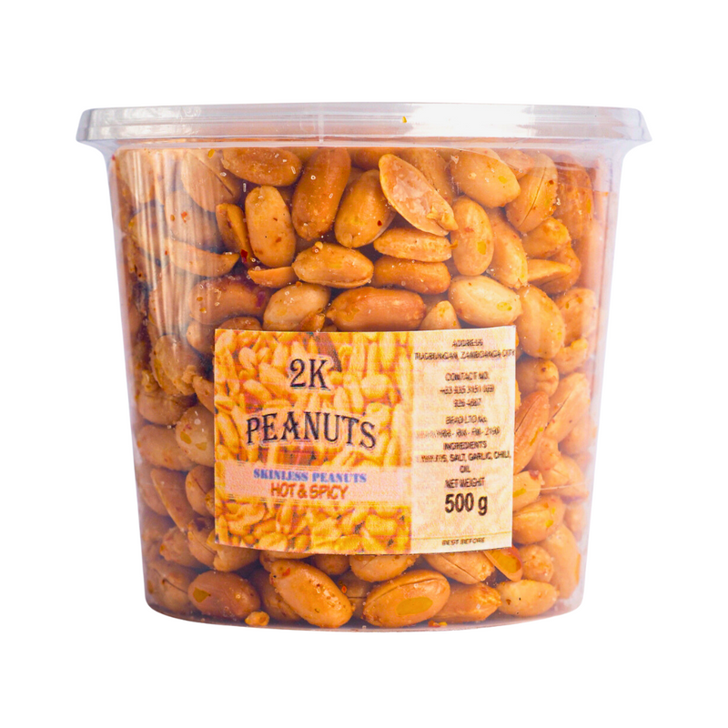 2K Hot And Spicy Skinless Peanut 500g