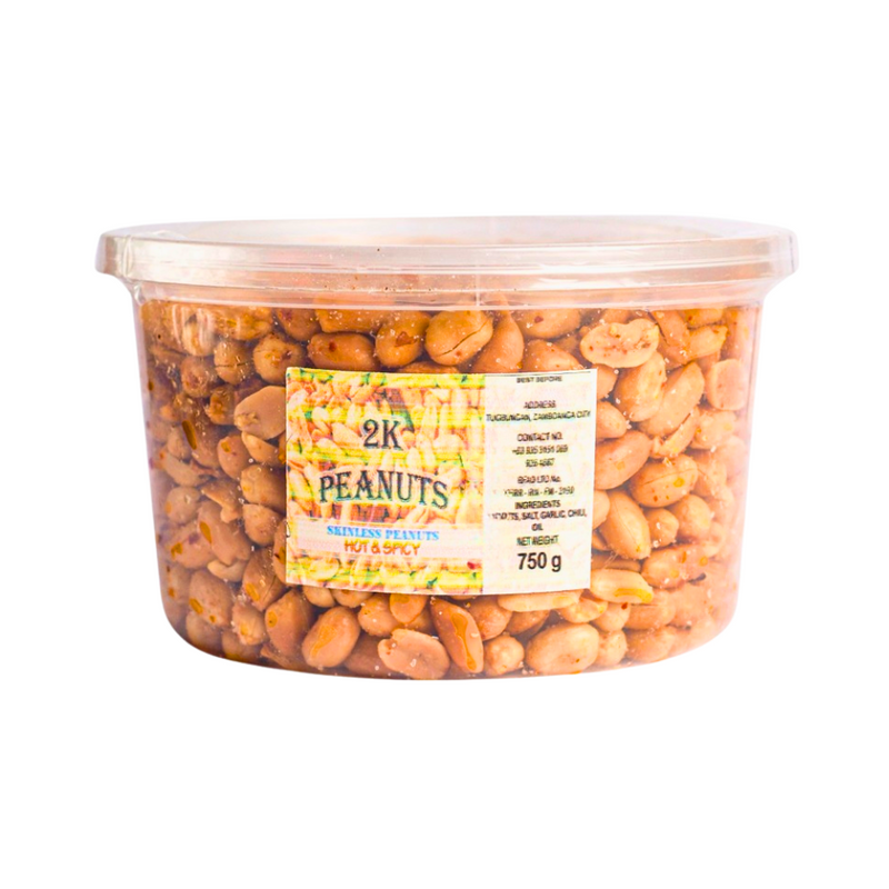 2K Hot And Spicy Skinless Peanut 750g