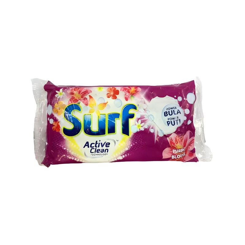 Surf Bar with Fabricon Purple Blooms 120g