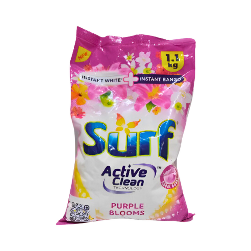 Surf Powder With Fabricon Purple Blooms 1100g