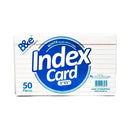 B&e Index Card White 3 x 5 50's