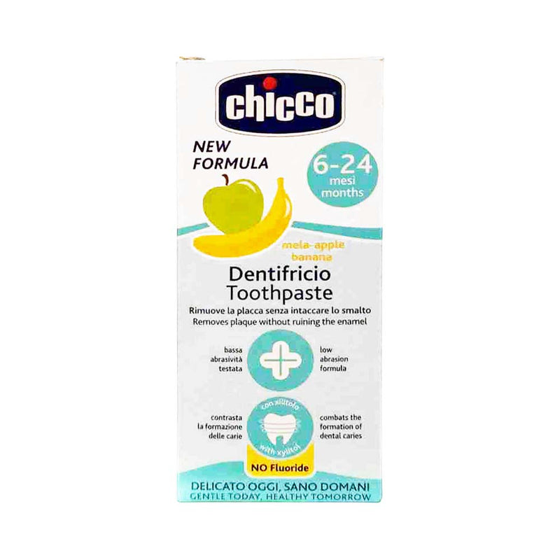 Chicco Baby Moments Toothpaste Apple And Banana 50ml
