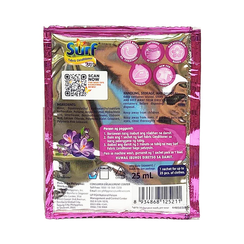 Surf Fabric Conditioner Magical Bloom 25ml