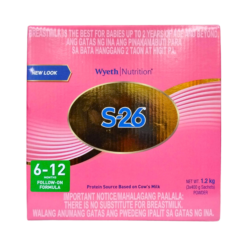 S-26 Two Milk Supplement 6-12 Months 1.2kg