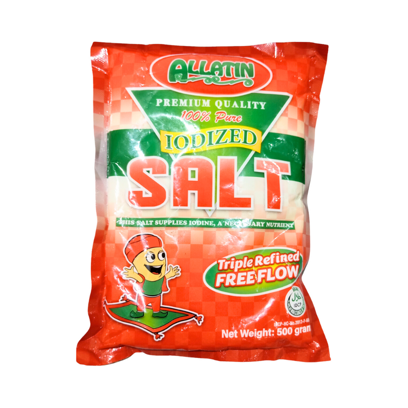 Allatin Iodized Salt Refined 1/2kg