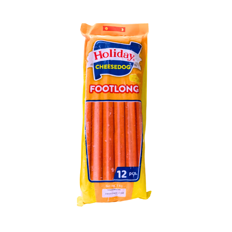 Holiday Cheesedog Footlong Regular 1kg