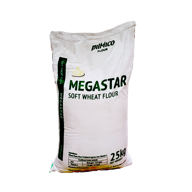 Mega Star Soft Wheat Flour Sack 25kg
