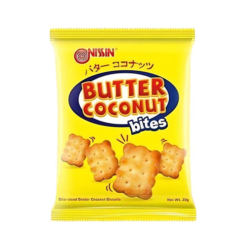 Nissin Butter Coconut Biscuits Bites 30g