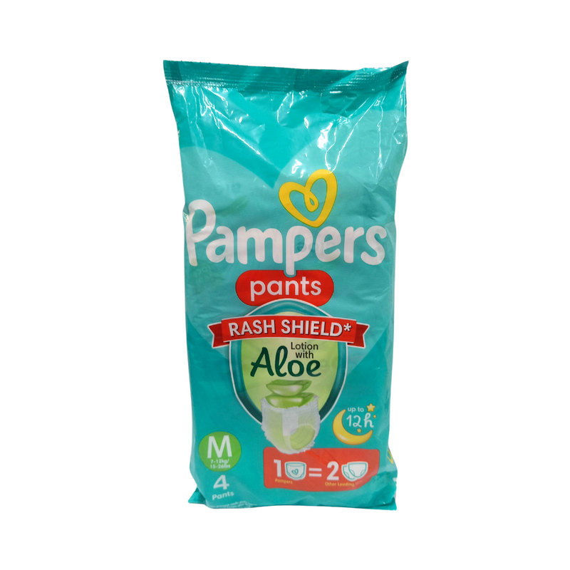 Pampers Diaper Baby Dry Pants Medium 4's
