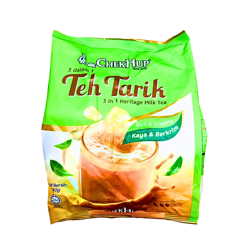 Chek Hup 3in1 Teh Tarik Malaysian Tea Rich and Creamy 40g x 12's