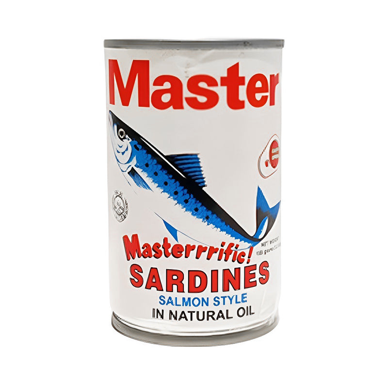 Master Sardines White In Natural Oil EOC 155g