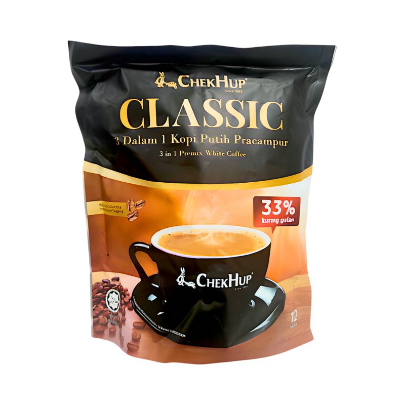 Chek Hup Classic Ipoh White Coffee Colombian Micro-Grind 40g x 12's