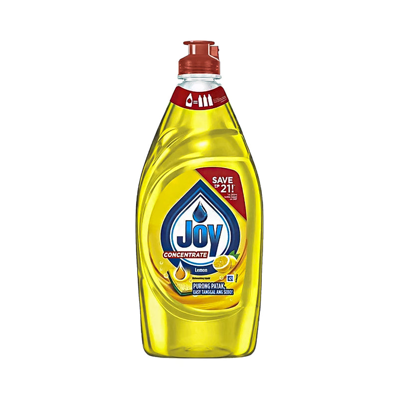 Joy Dishwashing Liquid Lemon Bottle 495ml