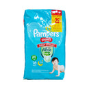 Pampers Diaper Baby Dry Pants Magic Gel Channels Medium 16's