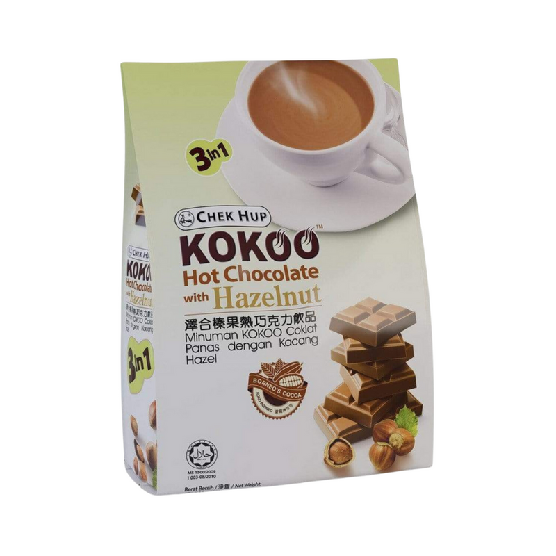 Chek Hup 3in1 Kokoo Hot Chocolate With Hazelnut 40g x 12's