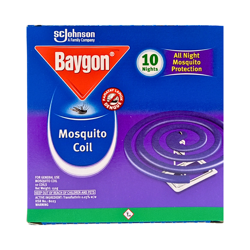 Baygon Mosquito Coil Scented Jumbo 10's