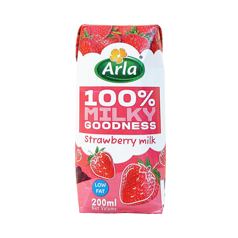 Arla Milk Goodness Strawberry 200ml