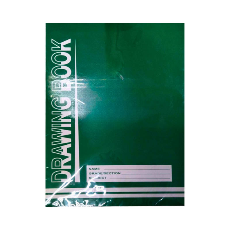 Drawing Book Color Coding 9 x 12in Green