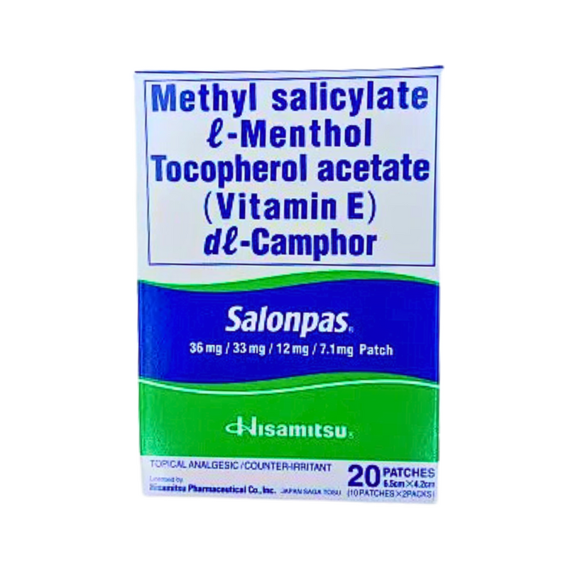 Hisamitsu Salonpas Medicated Patch 20's