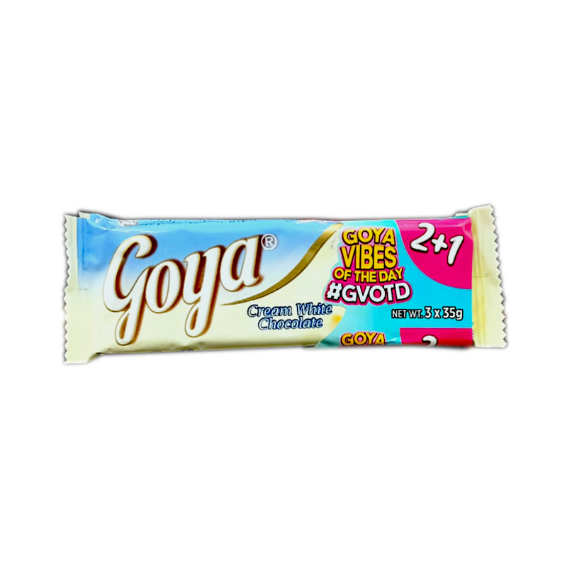 Goya Cream White Chocolate 38g 2 + 1