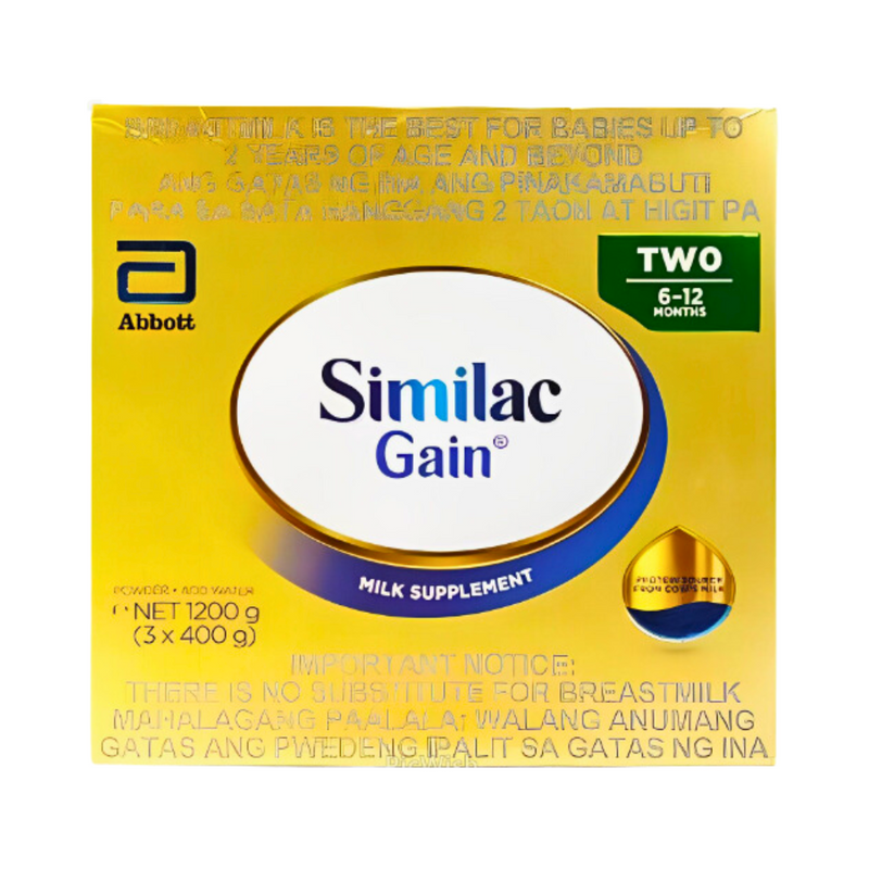 Similac Gain Two BIB Milk Supplement 6-12 Months 1200g