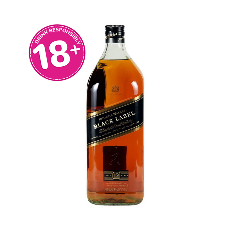 Johnnie Walker Black Label Whisky 1.75L