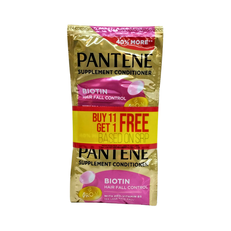 Pantene Intensive Serum Conditioner Biotin Strength 13ml 11's + 1