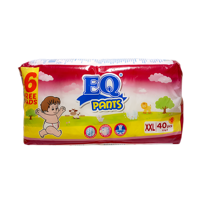 EQ Pants Diaper Jumbo Pack XXL 40's