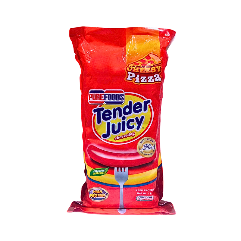 Purefoods Tender Juicy Cheesedog Jumbo Cheesy Pizza 1kg