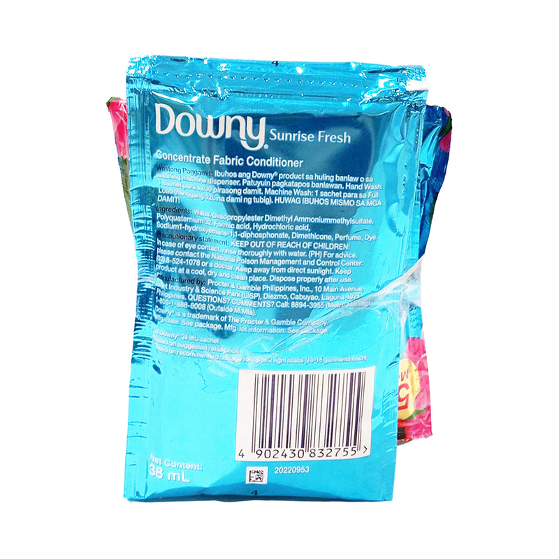 Downy Fabric Conditioner Sunrise Fresh 38ml 6's + 1