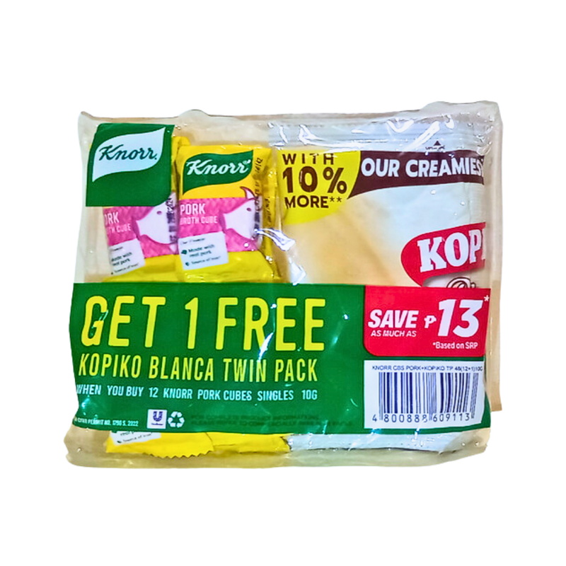 Knorr Cubes Pork Broth 10g x 12's