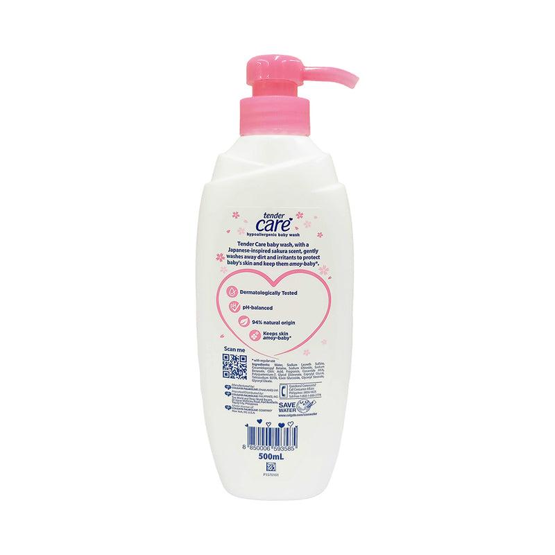 Tender Care Baby Wash Sakura Scent 500ml