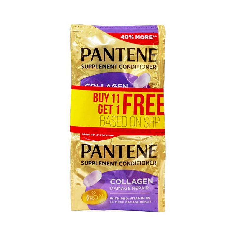 Pantene 3 Minute Miracle Conditioner Total Damage Care 13ml 11's + 1