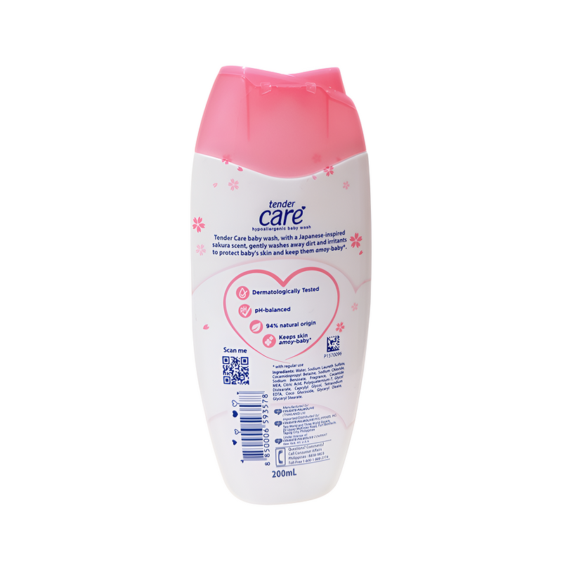 Tender Care Baby Wash Sakura Scent 200ml