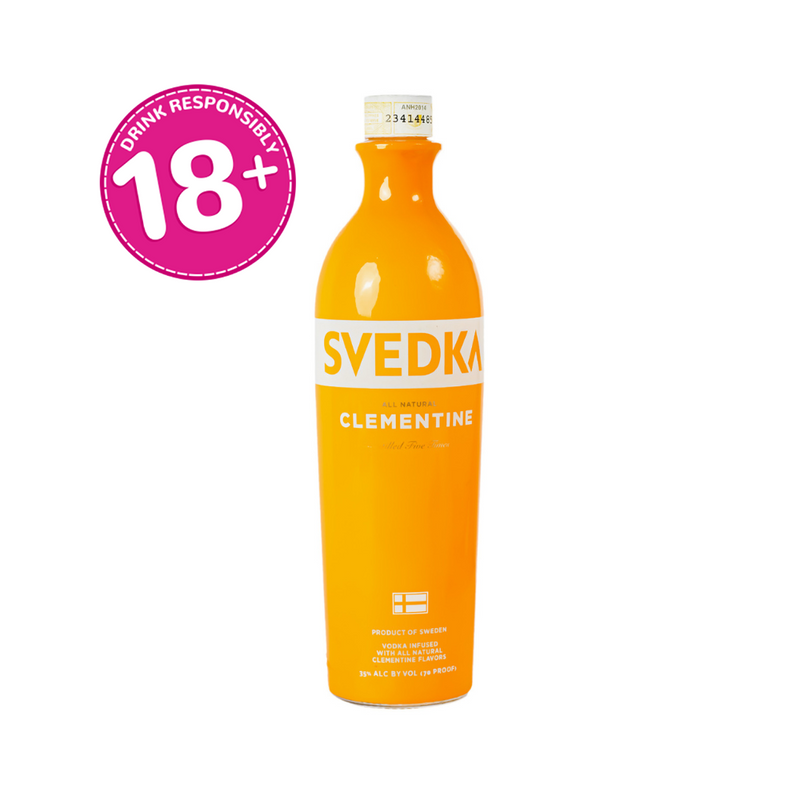 Svedka Clementine Swedish Vodka 750ml