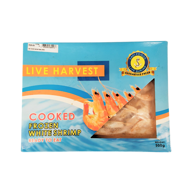 Safi Cooked Shrimp Small Box 500g