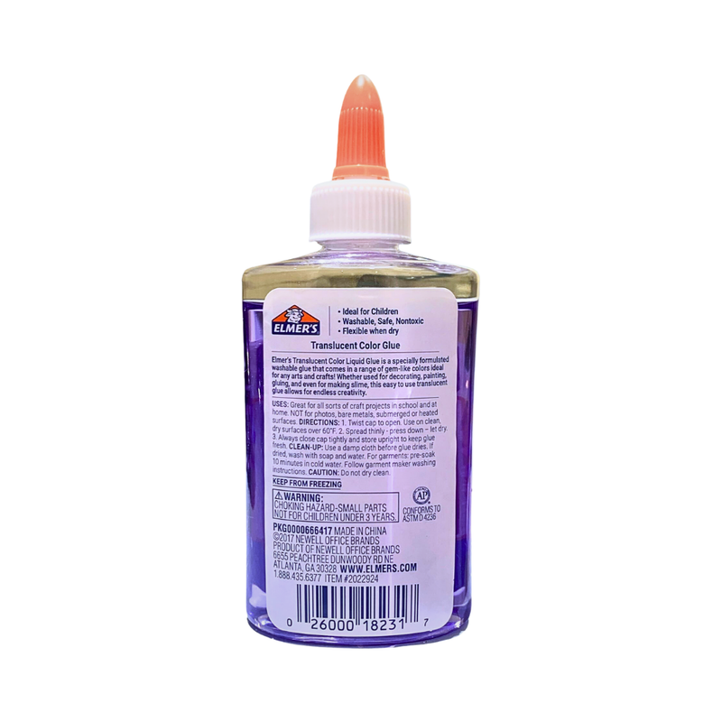 Elmer's Washable Color Glue Violet 147ml