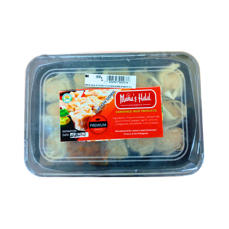 Mama's Halal Kitchenette Chicken Siomai With Sauce 300g