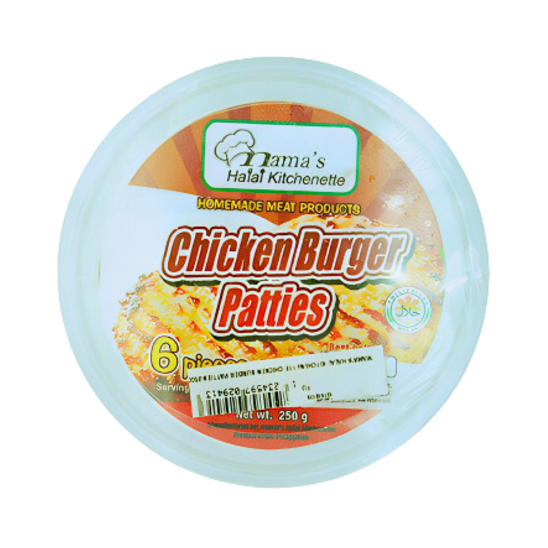 Mama's Halal Kitchenette Chicken Burger Patties 250g