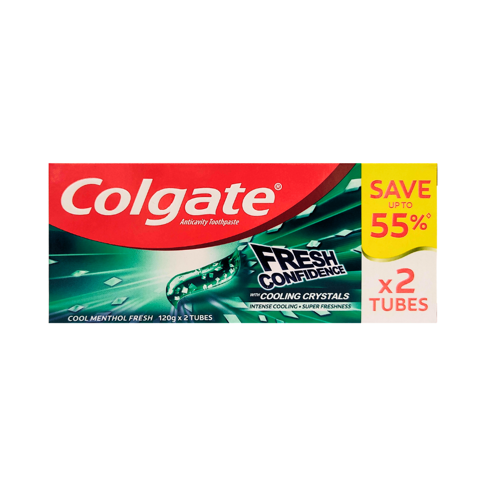 Coldgate Toothpaste Colgate Toothpaste Fresh Confidence Cooling Crystal Cool Menthol Fresh